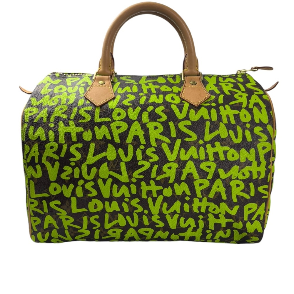 Louis Vuitton Stephen Sprouse Lime Green Graffiti Speedy 30